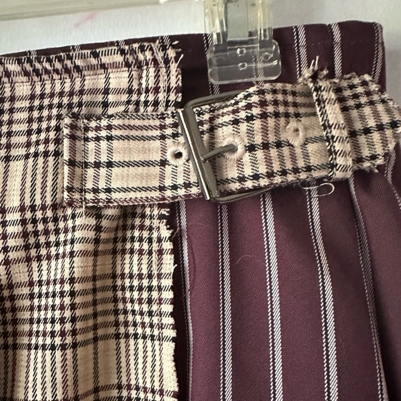 GB High Rise Contrast Print Pleated Skirt size small - Picture 7 of 7